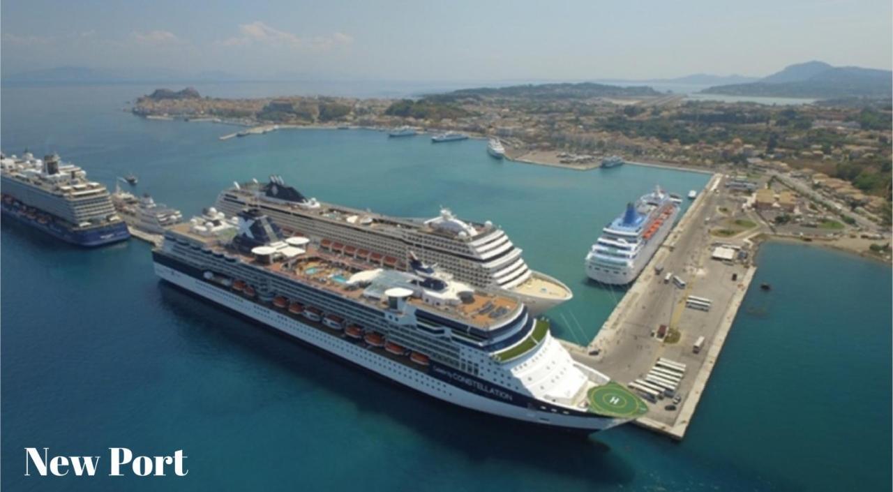 Joy New Port Studio Corfu Town Exterior foto